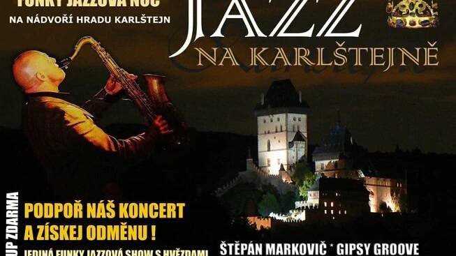 Připravuje se Funky jazzová noc na Karlštejně - Novinky