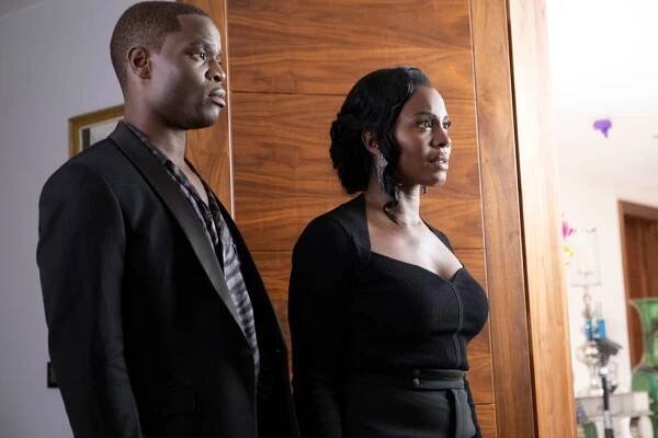 Emmanuel Imani as Simon, Deborah Ayorinde as Nina, Riches