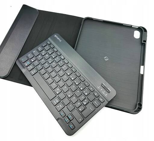 BEZDRÁTOVÁ KLÁVESNICE BLUETOOTH FINITE + POUZDRO PRO APPLE IPAD 10 GEN 10,9"
