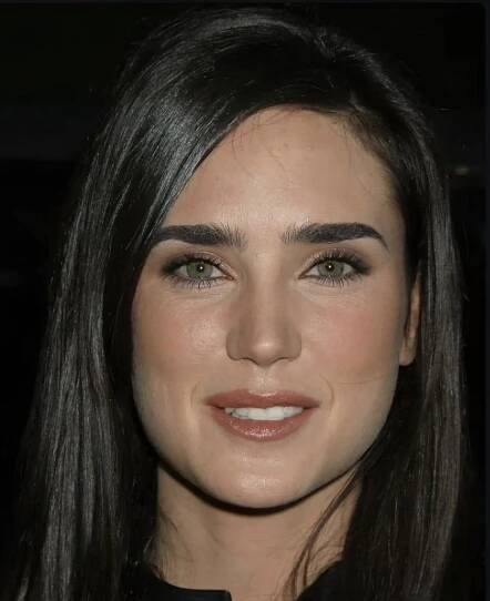 Jennifer Connelly - Forehead, Nose, Cheek, Smile, Lip, Ch...