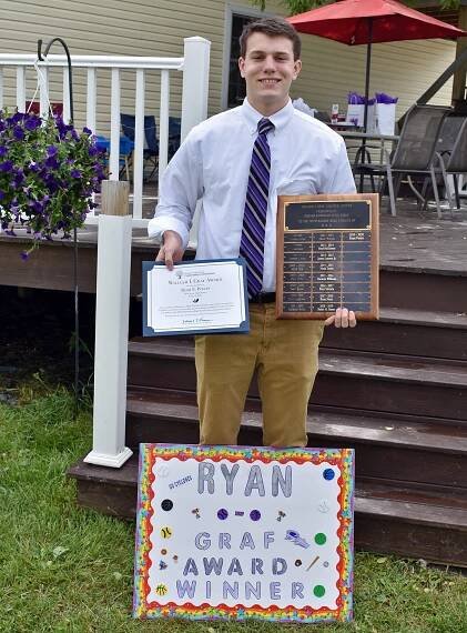 Russell, Peters Named Watertown High School Graf Award Recipients