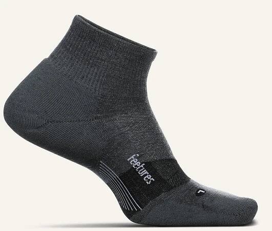 Merino 10 Max Cushion Quarter - Gray
