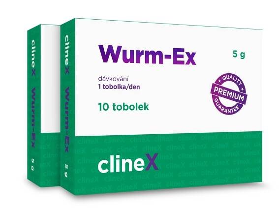 Nový obal přírodního produktu Wurm-Ex