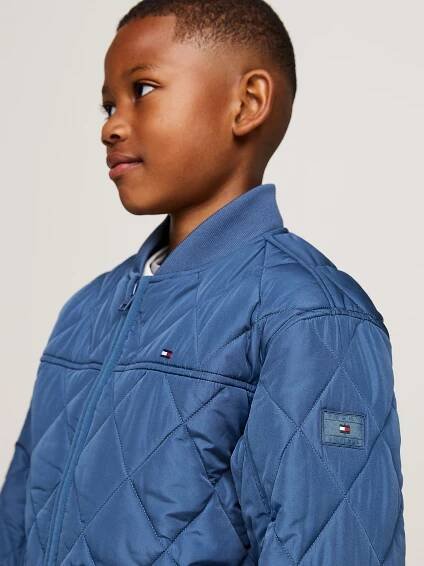TOMMY HILFIGER Přechodná bunda – modrá