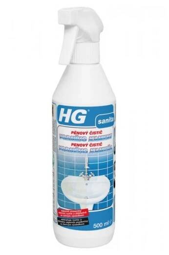 HG pěnový čistič vodního kamene 500 ml + 30%