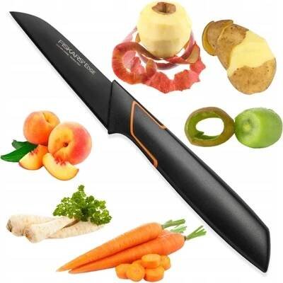 Fiskars Nůž na zeleninu a ovoce z nerezové oceli EDGE 8 cm