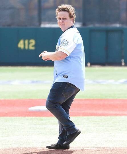 Patrick Renna Visits MCU Park