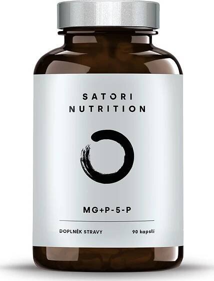 Satori Nutrition Magnesium Bisglycinát MG + P-5-P 90 cps.