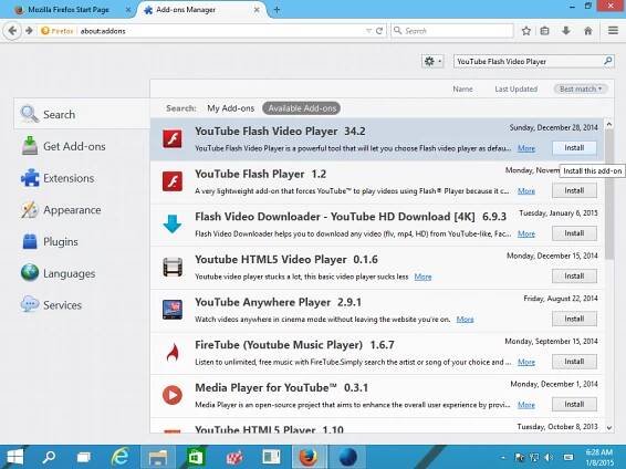 YouTube Flash Video Player