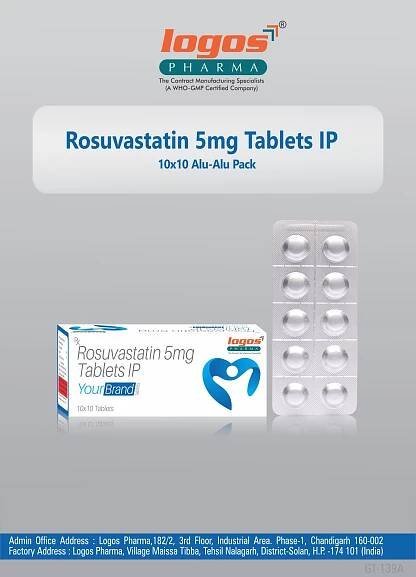 Rosuvastatin Calcium eq to Rosuvastatin 10 / 20 / 40 mg Tablet – Logos Pharma