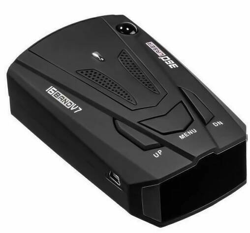 Radarový detektor - Antiradar V7 černý