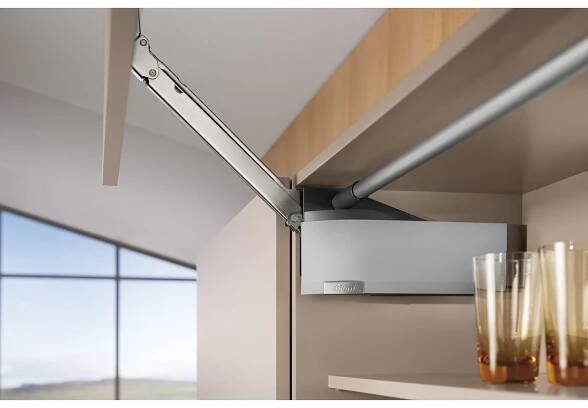 BLUM AVENTOS HF/HS/HL TOP 23.8000 sada krytek pro SERVO-DRIVE, plast světle šedý HGIG | Exkalibr.cz