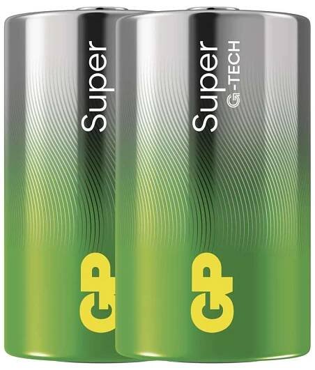 GP Baterie velký mono Super Alkaline balení 2ks