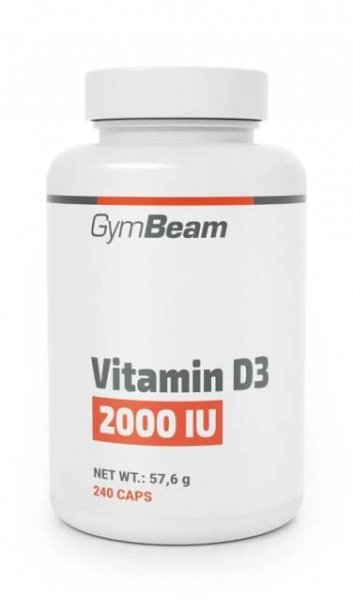 GymBeam Vitamín D3 2000 IU 240 kaps. | Sport365.cz