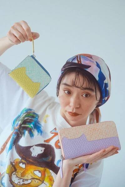 ツモリチサト キャリー スプリングねこパズル 財布