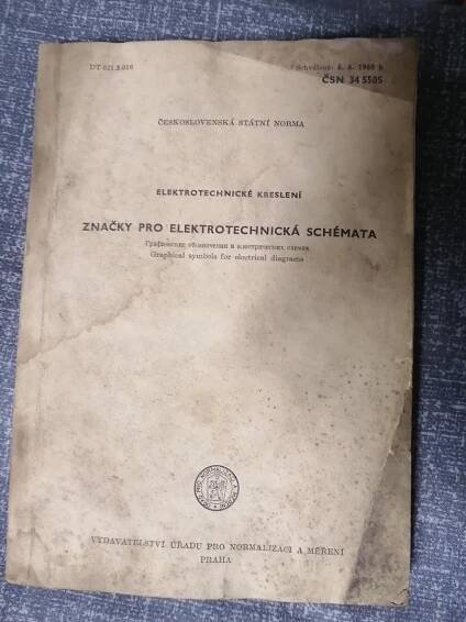 Značky pro Elektrotechnická schémata