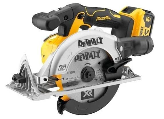 DeWalt DCS572P2 aku kotoučová pila 18 V XR 2x5Ah