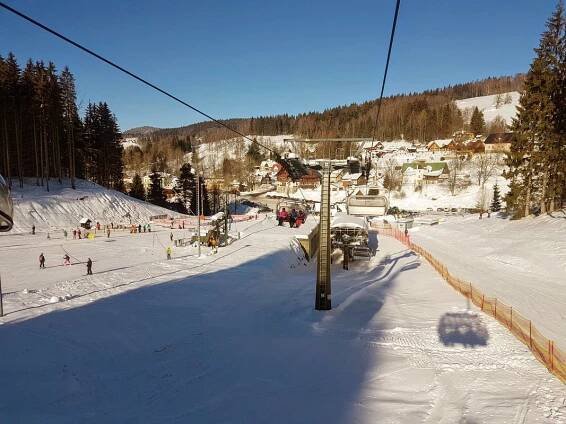 stará školka, Ski areál Tanvaldský Špičák