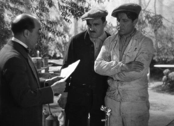 La Belle Équipe - Z filmu - Charles Vanel, Jean Gabin