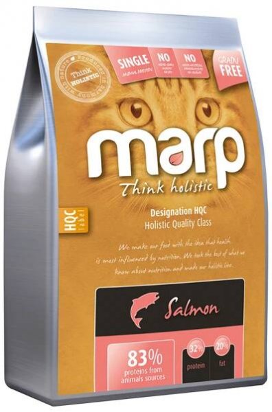 Marp Holistic Salmon Cat lososové bez obilovin krmivo pro kočky 2 kg