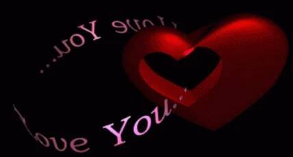 Animace, gif láska, zamilované gify, i love you gif,pusa gif