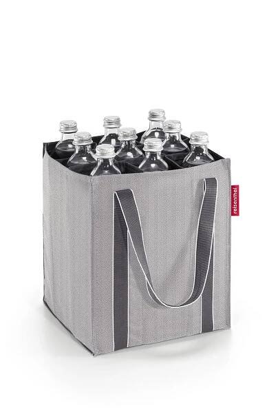 Taška na láhve Reisenthel Bottlebag herringbone grey