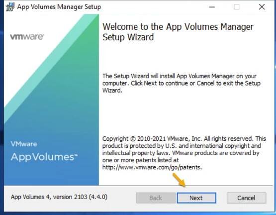 Install and Configure App Volumes 4.X Manager | vJonathan
