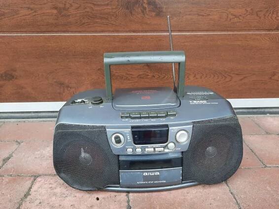 Aiwa CSD-A190EZ, rádio, kazeťák, CD přehrávač - Starožitnosti