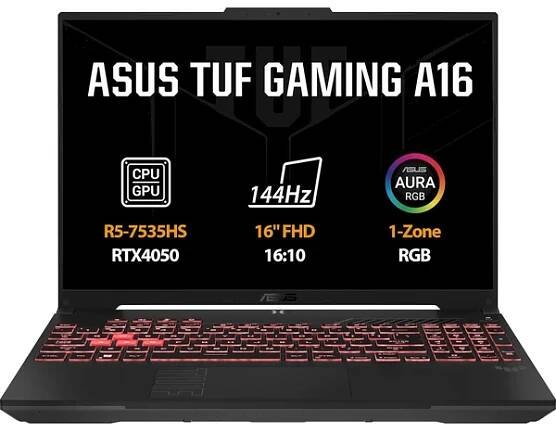 ASUS TUF Gaming A16 (FA607NU-RL060) šedý