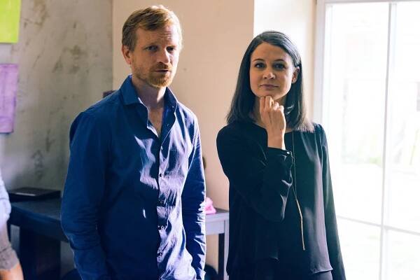 Matěj Hádek a Tereza Hofová v seriálu Dáma a Král, foto: TV Nova