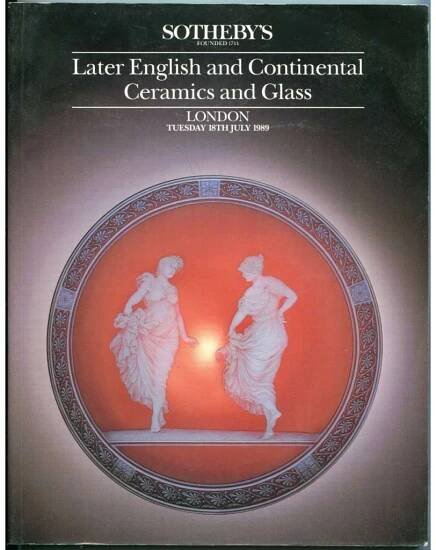 Sotheby's: English and Continental Ceramics and Glass: Lond