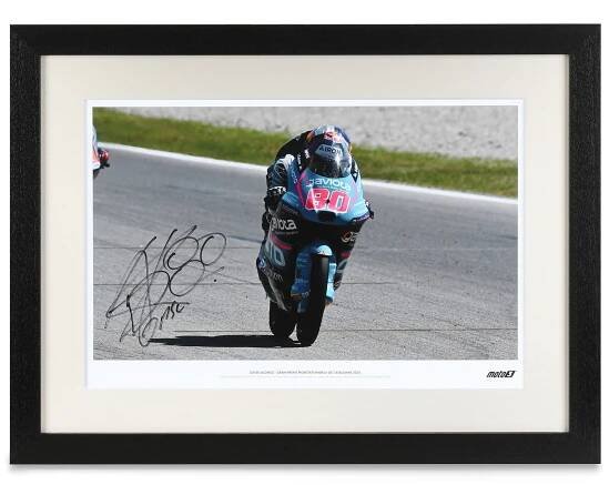 David Alonso 2024 Signed Photo - Catalan GP