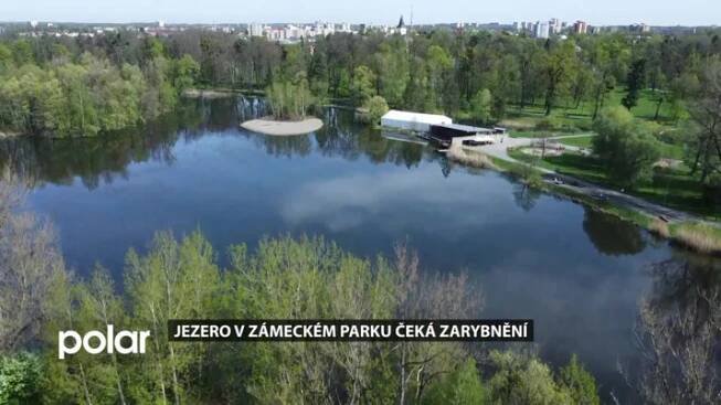 Na Lodičkách v Karviné se dokončují úpravy okolí, jezero se ještě zarybní