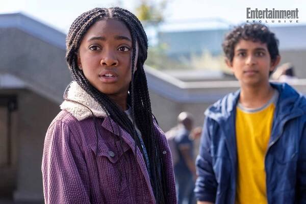 Leah Sava Jeffries and Aryan Simhadri on 'Percy Jackson and the Olympians'