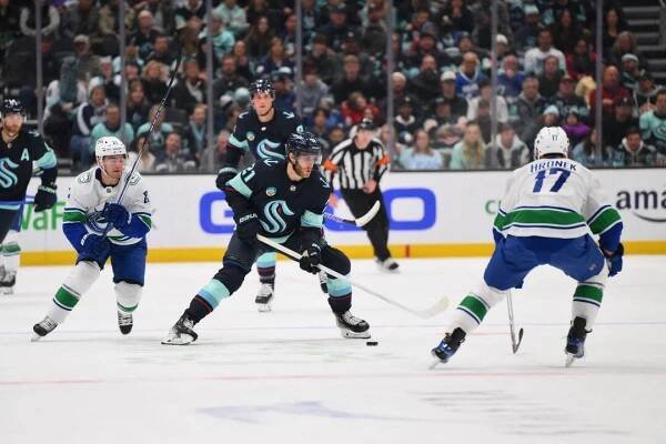 NHL: Vancouver Canucks at Seattle Kraken