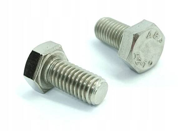 Nerezový šroub INOX M5x25 A2 DIN 933 10ks