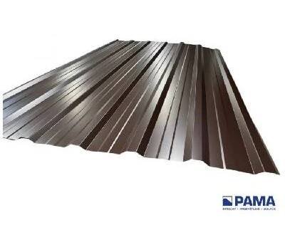 plechová krytina PAMA Trapézový plech T18 Plus Pladur PREMIUM, RAL8017, 1,173 x 2,5m
