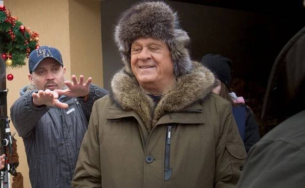 Kirill Papakul, Vladimir Meňšov - Novogodnij pěrepoloch - Z natáčení