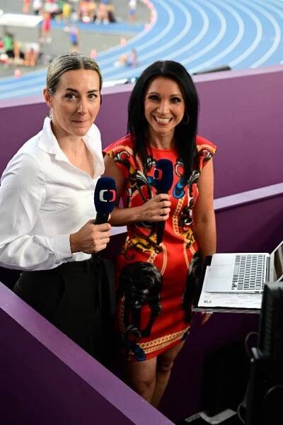 Naostro v televizi. Helceletová o komentování: Mluvím tak, jak mi huba narostla