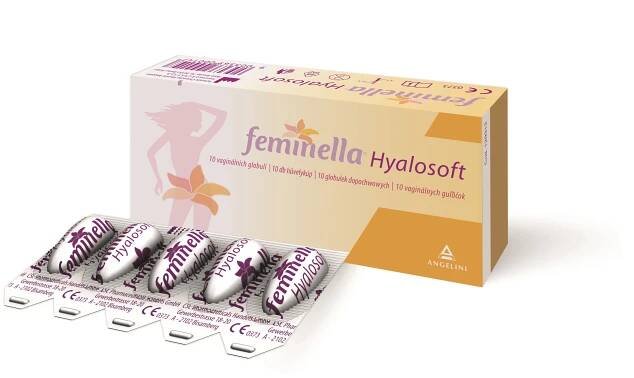 Feminella Hyalosoft 10 vaginálních globulí