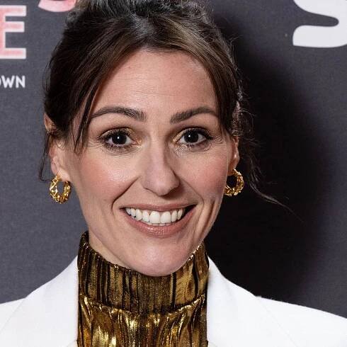 I wouldn't blame you for thinking Suranne Jones' jumpsuit is designer - it's actually from the brand...