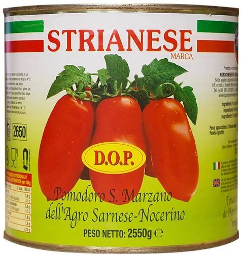 Rajčata San Marzano DOP 2,5 kg Strianese