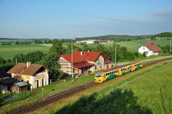 Nejkrásnější nádraží v zemi leží na Vysočině. První vlak tu projel před 114 lety