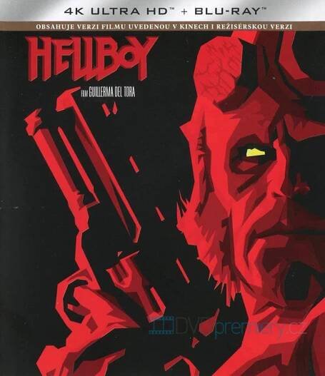 Hellboy (4K ULTRA HD + BLU-RAY) (2 BLU-RAY) - 2 verze filmu | DVD-PREMIERY.CZ