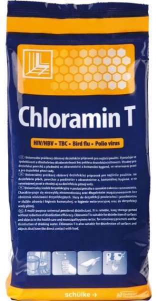 Chloramin T dezinfekce všech povrchů, v sáčku, 1 kg