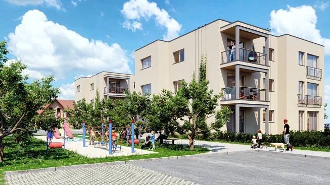 Nové byty na prodej v Hradci Králové | Rezidence Meruňková