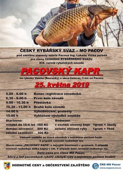 Pacovský kapr 2019