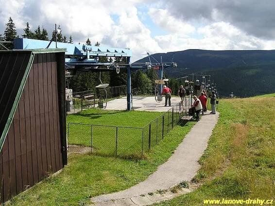 Sedačková lanovka Velká Úpa - Portášovy Boudy (původní)