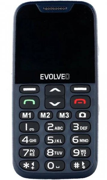 EVOLVEO EasyPhone XD, modro-strieborný