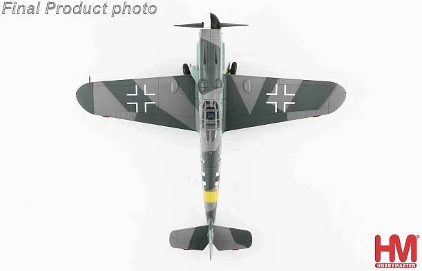 Hobby Master - Messerschmitt Bf 109G-6 , ’1’  Mato Dukovac  15.(kroat.)/JG 52 (Jagdgeschwader 52) Luftwaffe / Croatian Air Force Legion , Crimea ,  April 1944 - Image 4